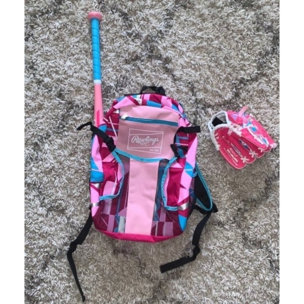 Baseball & Softball Equipment Bag | T-Ball / Rec / Travel | Backpack and
